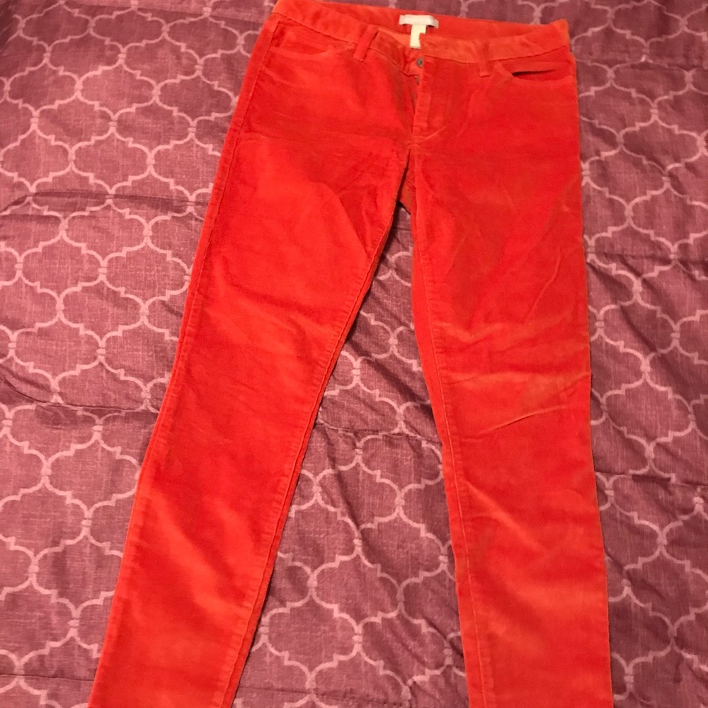 Banana Republic velvet pants
